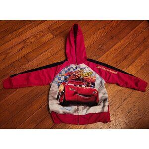 Lightning McQueen Cars Vintage Zip Up Jacket